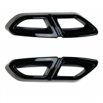 2016 kuni 2019 Volkswagen Magotan Passat B8 2016-2019 jaoks Tagahuule p&otilde;rkeraua spoiler Auto saba kurgu raam V&auml;ljalasketoru trimm ABS Gloss Black