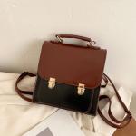 Naiste multifunktsionaalne PU seljakott mitmek&uuml;lgne t&auml;navastiilis kandiline kott &uuml;hev&auml;rviline vabaaja &uuml;he &otilde;la kott 19*20*9cm