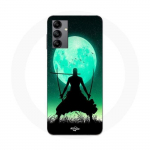 Coque Maniacase pour Samsung Galaxy A05s roronoa zoro triple &eacute;p&eacute;e pleine lune
