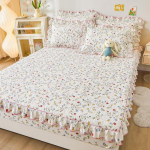 Kvaliteetne puuvillane voodikate &uuml;hes t&uuml;kis 100% puhtast puuvillast k&otilde;ik hinna sees libisemiskindel voodikate Voodikate madratsi kaitsekate 1,8M 2M 2.2*2.4M Quilt Cover