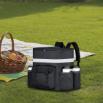 Toidukullerikott Catering-kott 4 taskuga Pehme piknikukott Soojustatud pitsa