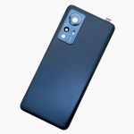 Tagaklaasist kate Xiaomi 12 5G jaoks, tagaukse vahetus, aku, tagumine korpuse kate Mi Mi12 Twelve koos kaamera objektiiviga Original-Gray