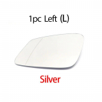 K&uuml;te K&uuml;lgpeegli klaas Objektiivi tiib Tahavaatepeegli klaas BMW X1 E84 F48 F20 F21 F40 F22 F23 F30 F31 F34 F10 F07 F11 jaoks 1pc Left Silver