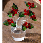 Lilleroos Kujukesed puuviljad Lauaplaadi keskosa aastap&auml;eva sisekujundus Skulptuur eluriiul