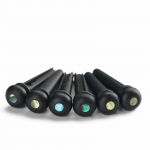 Miwayer akustilise kitarri Ebony Bridge Pins Shell Dot'iga kitarriosad 6tk