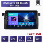 Android autoraadio stereo BMW E46 M3 318i 320i 325i 1998-2006 2 DIN multimeedia Carplay navigatsioon Autoradio GPS WIFI peakomplekt 4+64GB 1+16GB