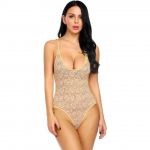 Ladysta Naiste Teddy kleit Babydoll beež v&auml;rv vaba suurus ( S, M, L) Free Size (S, M, L) must