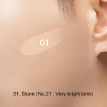 B. READY Blue Foundation 1.18oz / 35ml SPF27+ PA++, Make-up, Kbeauty, Korean cosmetics, sample 01 STONE