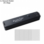 Vacuum Sealer Machine Automatic Food Vacuum Sealer Powerful Suction EU Plug Food Preservation Sealing Machine EU Plug