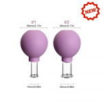 4pcs Anti Cellulite Suction Cup ventosa Rubber Head Glasses Jar Vacuum Cupping Set Cans Body Face Massager Cellulite Health Care