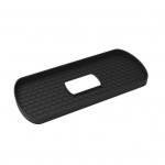 Tualettruumi paagi kattealus Multifunktsionaalne &otilde;&otilde;nes libisemisvastane silikoonist suur kiire &auml;ravooluga tualett-hoidja hoidik Vannitoatarbed must