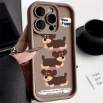 Telefoni&uuml;mbris iPhone'ile 11 13 12 14 15 16 Pro Max 7 8 Plus XR XS Max Samsung A55 S24 S23 A02S Redmi 9 13C 9A 10 A3 OPPO A15S A16 A17 A18 A38 A53 A54 A31 Xiaomi 11 Lite 4G kohv