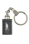 Austrian Pinscher, &Ouml;sterreichischer Pinscher - Crystal key ring with dog photo, illuminated key ring, unique gift by Art-Dog brand
