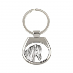 Henson Horse - keychain with a horse, keychain with a print, personalized pendant from the Art-Dog brand