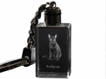 Bombay - Crystal pendant with cat photo, illuminated pendant, unique gift by Art-Dog brand