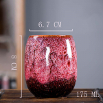 Munakujuline Teetass Keraamiline Kuumuskindel V&auml;rviline Kuumale Veele Teekink Joogin&otilde;ud