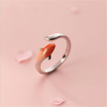 Klassikaline kunst Auspicious Gradient Fortune Koi 925 Sterling Silver Ehted Isiksus Karpkala Looma Avar&otilde;ngad R213