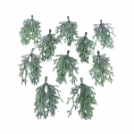 10 tk MINI j&otilde;ulupuu k&auml;sit&ouml;&ouml;materjalid kunsttaimed kodukaunistamise tarvikud scrapbooking lilled dekoratiivsed lillepott