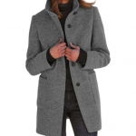 Naiste talvemantel &Uuml;herealine Retro krae, pikad varrukad, n&ouml;&ouml;bid, kardigan XXXL