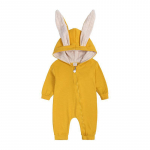 Vasts&uuml;ndinu J&auml;nku Romper suurte k&otilde;rvadega - Beebi Kombinesoon ja Roomamisriided 73 kollane