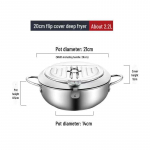 Jaapani 304 roostevabast terasest frit&uuml;&uuml;r temperatuuri reguleerimise ja &otilde;lis&auml;&auml;stliku filtriga &ndash; v&auml;ike kodumajapidamises kasutatav frit&uuml;&uuml;r