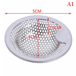 3 suurusega roostevabast terasest valamu kurn &auml;ravooluava filter v&otilde;rgust &auml;ravoolutoru k&ouml;&ouml;gi jaoks S