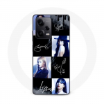 Coque Maniacase pour Xiaomi Redmi Note 12 Pro 5G blackpink signature photo