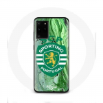 Coque Samsung Galaxy S11 Plus scp sporting portugal fond vert Maniacase