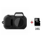 Ekraaniga minikaamera siseruumides kodu v&auml;ljas Sport HD 1080p kaasaskantav vintage v&auml;ga v&auml;ike kaamera videosalvesti tugi TF-kaart + 16G TF card