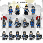 16tk MOC Medieval King Knight s&otilde;durnuku ehitusklotsid