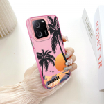 V&auml;rvitud Mustriline V&auml;rviline H&otilde;bedane Kahepoolne K&otilde;va Kest P&otilde;rutuskindel Kukkumisvastane Telefoni&uuml;mbris Xiaomi Redmi Poco jaoks Redmi 12 sinine