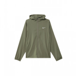 Nike Form Solid Logo Peegeldav Disain Vabaaja Kapuutsiga Jakk Meeste jakid Oliiv FB7483-222 2XL