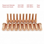 20 tk CP-90 plasmat&otilde;rviku C1368 elektrood C1848 otsik 1,2 mm 50-70A Cebora CP91 jaoks