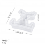 Isetehtud j&otilde;ulude aroomiteraapia kips ja silikoonvorm: Hirv, Piparkoogimehe kaunistused, Fondant, K&uuml;&uuml;nla- ja koogivorm Split Deer Mould