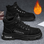 Meeste lumesaapad 2024 Talvised libisemisvastased pl&uuml;&uuml;sis siseruumides soojad k&uuml;lmakindlad lumesaapad, k&otilde;rge platvormiga n&ouml;&ouml;riga v&auml;lissaapad 39 hall v&auml;rv