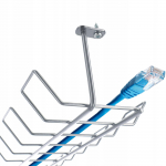 KADAX Maskownica Do Kabli Organizer Pod Biurko Blat 72cm Osłona maskująca