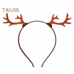 Realistlik Hirvesarvede peapael T&auml;iskasvanutele Lastele Pehmest kangast Vastupidav ehitus P&otilde;hjap&otilde;dra disain J&otilde;ulukarvar&otilde;ngas B