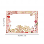 Pulmakaunistused Pruudi ja peigmehe kihluspaberist fotoraam fotorekvisiidid Pulmapeotarbed One Size