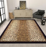 Leopardi elutoa vaip Matt Libisemiskindel Imav Matt Esiku Koridori K&ouml;&ouml;gi Magamistoa r&otilde;du tualett Modernne dekoratiivvaip 160x230cm-63x91in