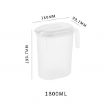 4L k&uuml;lmkatel segistiga suure mahutavusega k&uuml;lmkapp veekann Joogijaotur Limonaadi pudel Suvine jaheda vee &auml;mber