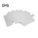 1/2/3 tk Laste kasvudiagramm peegel kuivkustutuslaud Lastetuba Lastetuba Magamistuba Beebist t&auml;iskasvanutele Poistele T&uuml;drukutele Seinale riputatava liitmiku k&otilde;rguse m&otilde;&otilde;tmine valge