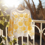 WTEMPO Naiste Pikkade Varrukatega &Uuml;mara Kaelusega Kampsun Mood Lill Kudumid T&uuml;druk Pehme Mugav Kudumine Topid Kampsunid S