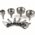 TCT augusae karbiidist otstega augul&otilde;ikur koos titaaniga kaetud juhtpuuriga metallist roostevabast terasest rauast ja puidust augusae jaoks 48mm