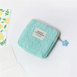 Mood Naiste V&auml;ike Kosmeetikakott Reisimiseks Mini H&uuml;gieenisidemete Korraldaja Meik M&uuml;ndid Raha Kaardid Huulepulk Hoiustuskott Rahakott sinine