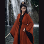 Hiina traditsiooniline Hanfu igap&auml;evane &uuml;hev&auml;rviline Hanfu Wei ja Jini d&uuml;nastia stiilis &uuml;likond L mitmev&auml;rviline