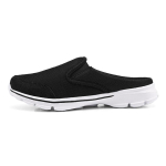 2024 Suvised V&otilde;rkmehed Meestele Hingavad Mules Vabaaja Jalan&otilde;ud Meestele Sandaalid Pl&auml;tud Mugavus Kodu Sandaalid Zapatillas Hombre 36 must