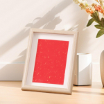 Multifunctional Wood Frame for Art And Photos in Living Room Or Bedroom wood color