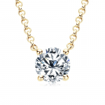 Moissanite ripats kaelakee naistele originaal 925 h&otilde;be ketid Solitaire Drop kaelakeed pruudi peened ehted