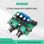 2.1 kanaliga 25W+12W subwoofer 12V klassi D heliv&otilde;imendiplaat Micro 030