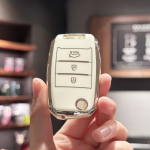 Auto v&otilde;tmehoidja korpuse kate PU-nahast v&otilde;tmehoidjaga KIA RIO 3 K2 K3 K4 K5 Sportege Picanto Optima Soul Ceed Sorento Forte Stingile must